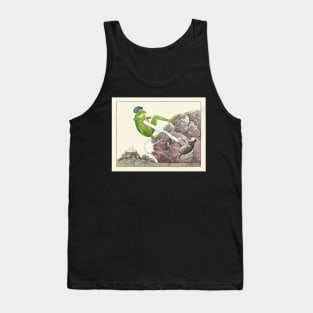 Mighty Mizzling Mouse and the Red Cabbage House Tank Top